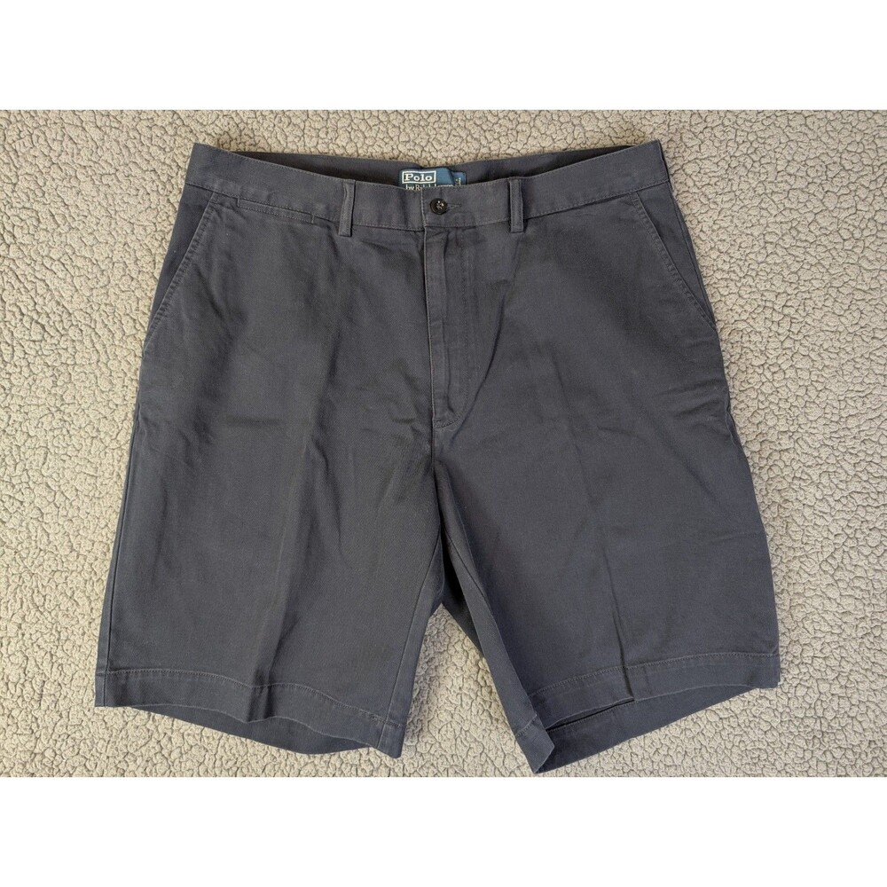 Polo Ralph Lauren Mens Prospect Shorts Adult 38 Navy Chino Classic Fit 9" Preppy